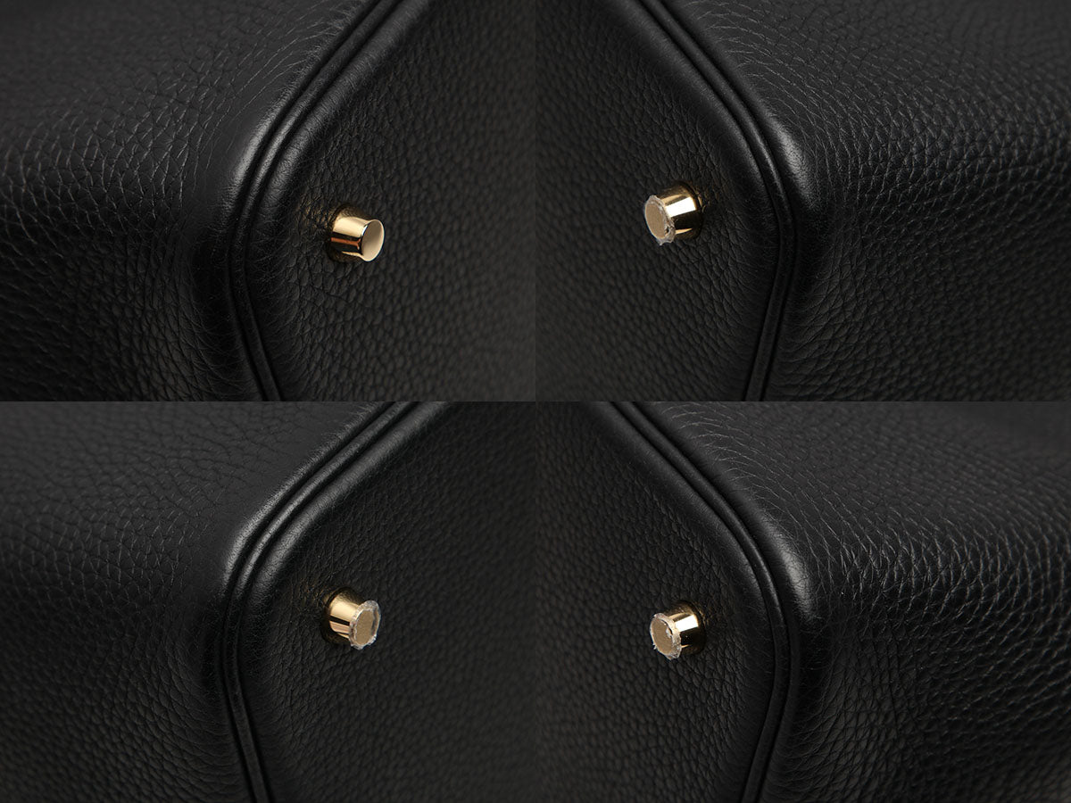 Hermès Black Clémence Picotin Lock 22 - Image 8