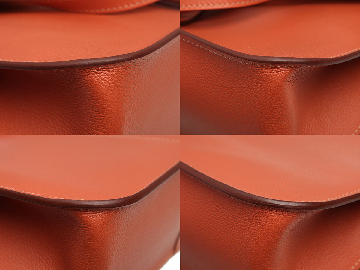 Hermès Blush Evercolor Halzan 25 - Image 9