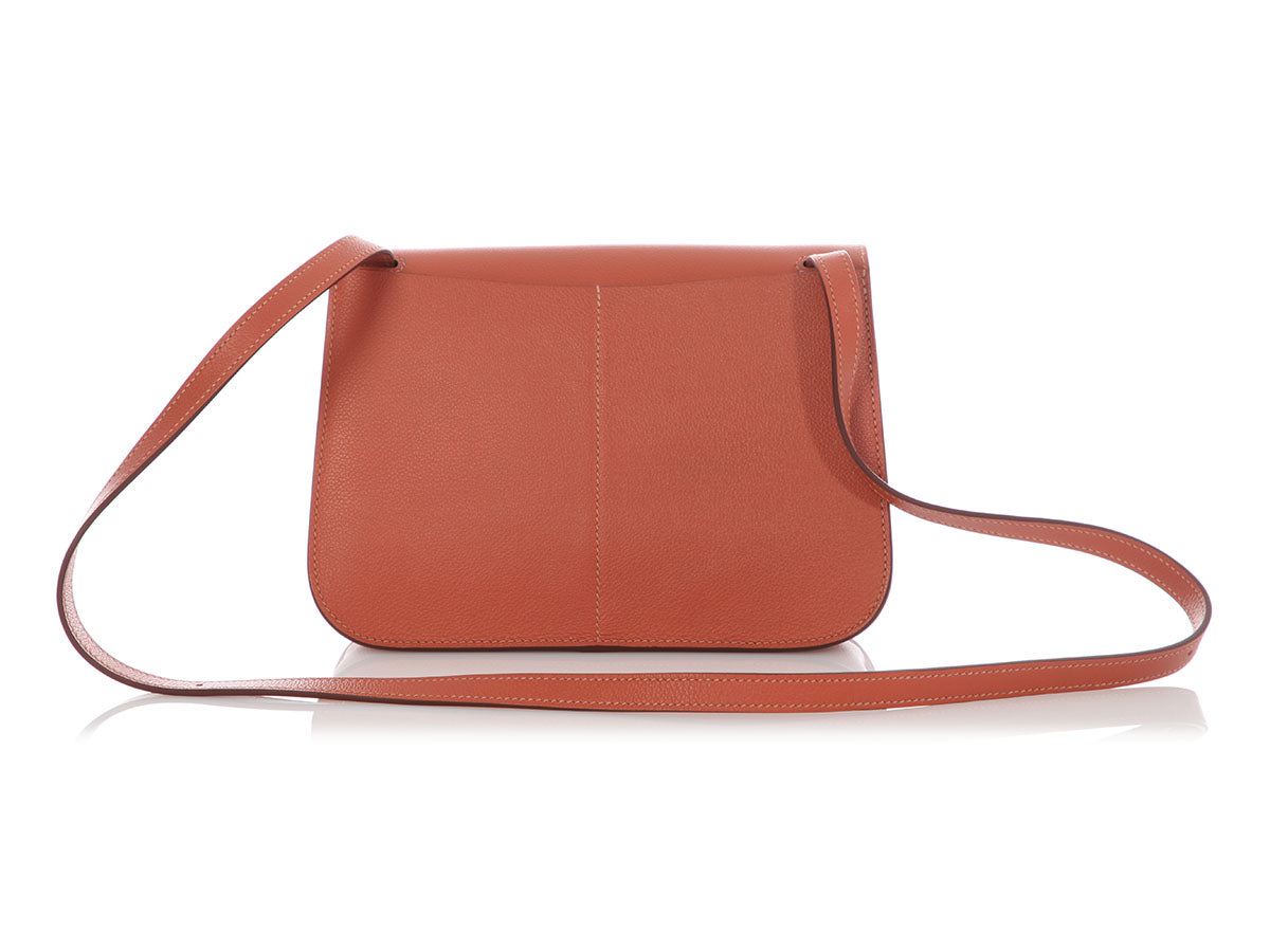Hermès Blush Evercolor Halzan 25 - Image 4