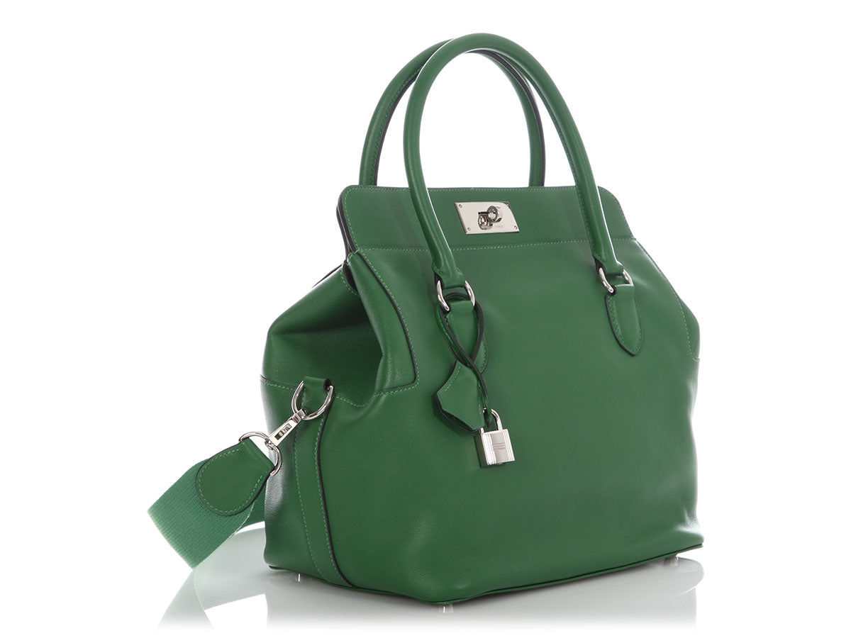 Hermès Vert Bengale Swift and Evercolor Toolbox 26 - Image 5