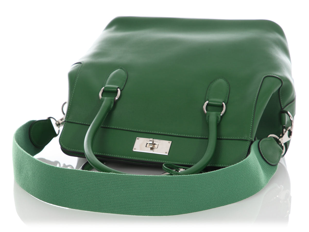 Hermès Vert Bengale Swift and Evercolor Toolbox 26 - Image 7