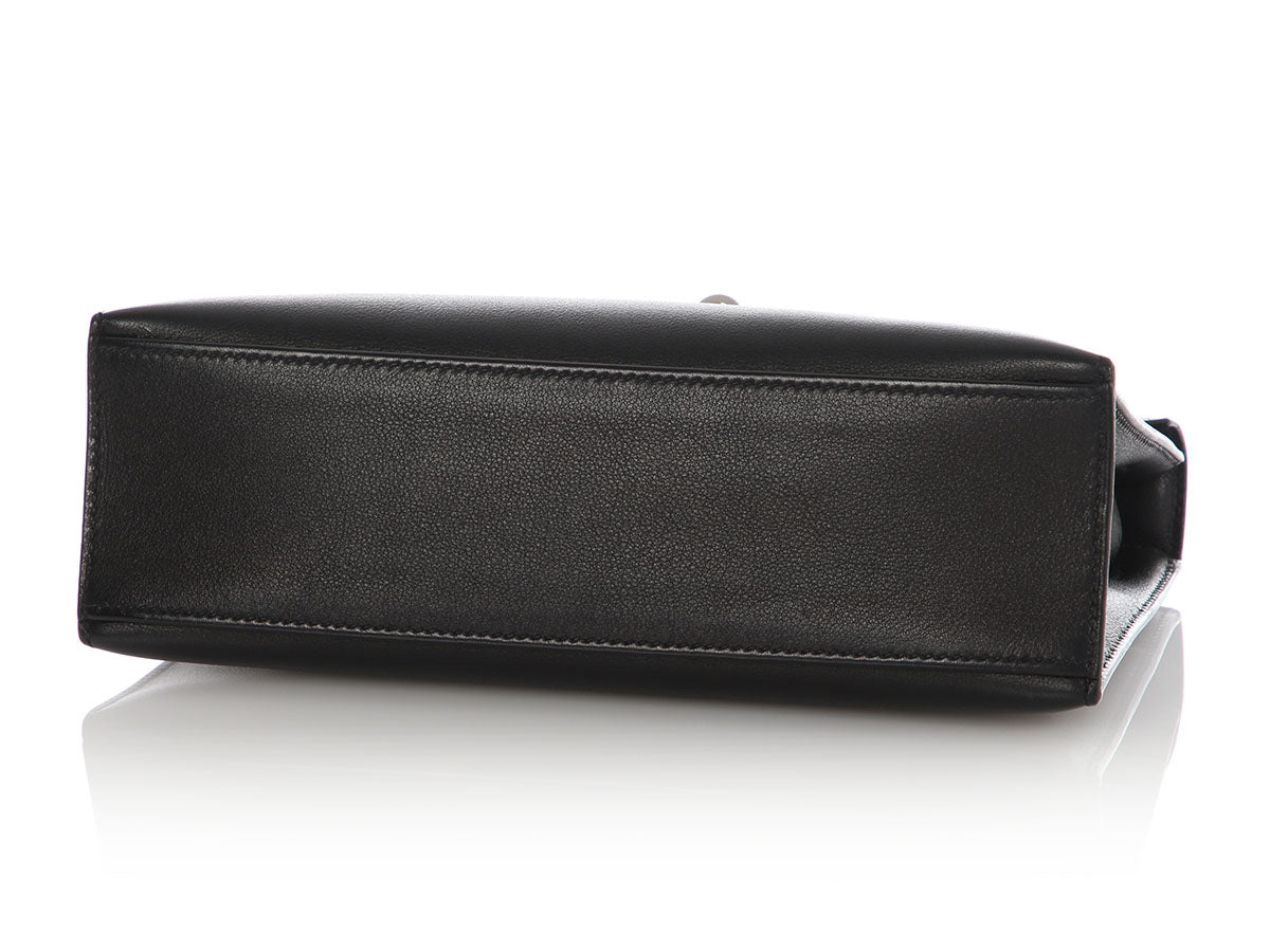 Hermès Black Swift Kelly Pochette - Image 6