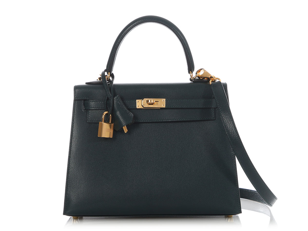Hermès Vert Cypress Epsom Kelly 25