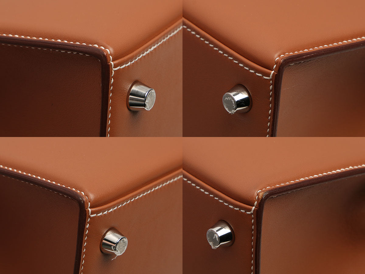 Hermès Gold Swift Padded Kelly 25 - Image 9