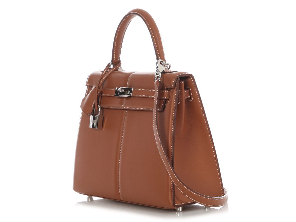 Hermès Gold Swift Padded Kelly 25 - Image 3