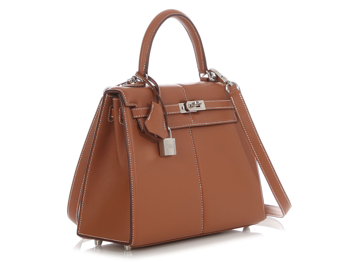 Hermès Gold Swift Padded Kelly 25 - Image 5