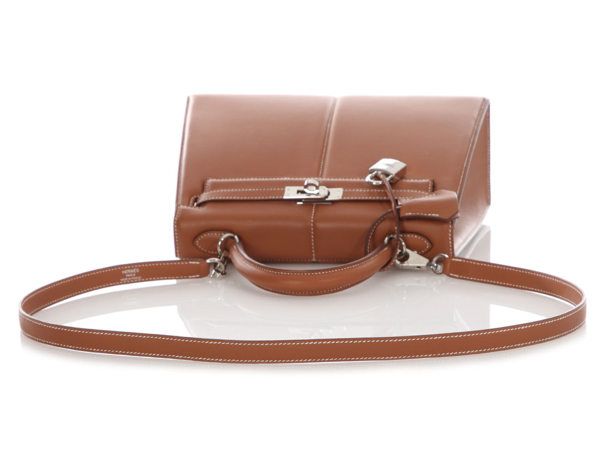 Hermès Gold Swift Padded Kelly 25 - Image 7