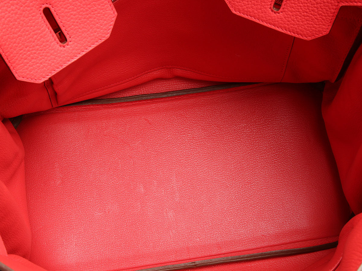 Hermès Rose Texas Togo Birkin 35 - Image 10