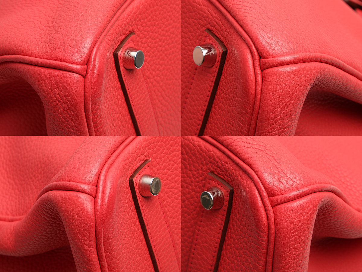 Hermès Rose Texas Togo Birkin 35 - Image 8