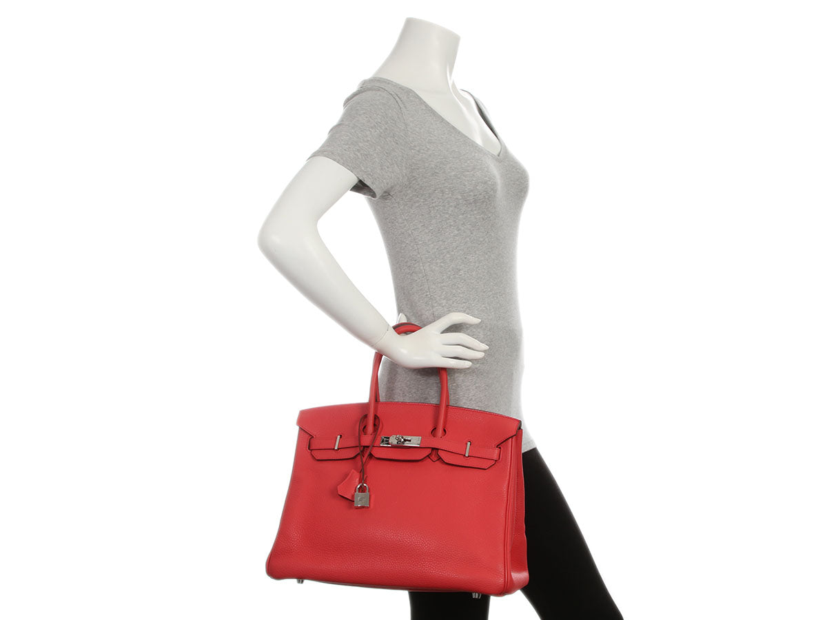 Hermès Rose Texas Togo Birkin 35 - Image 11