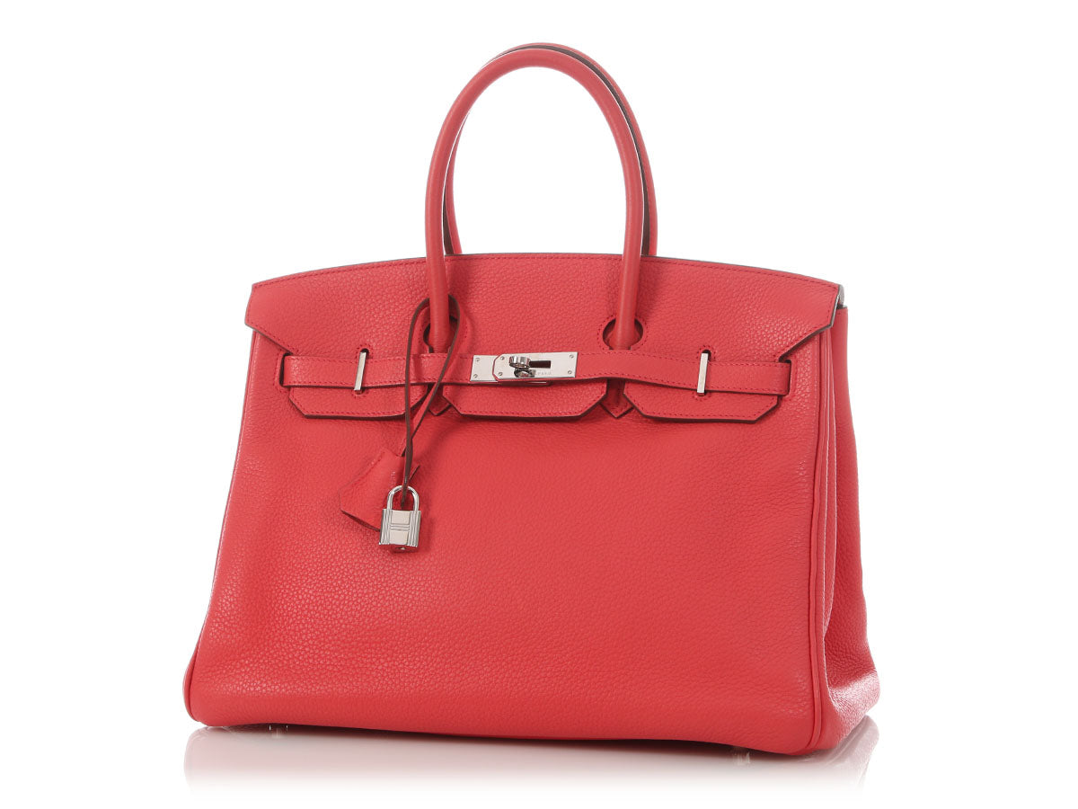 Hermès Rose Texas Togo Birkin 35 - Image 2