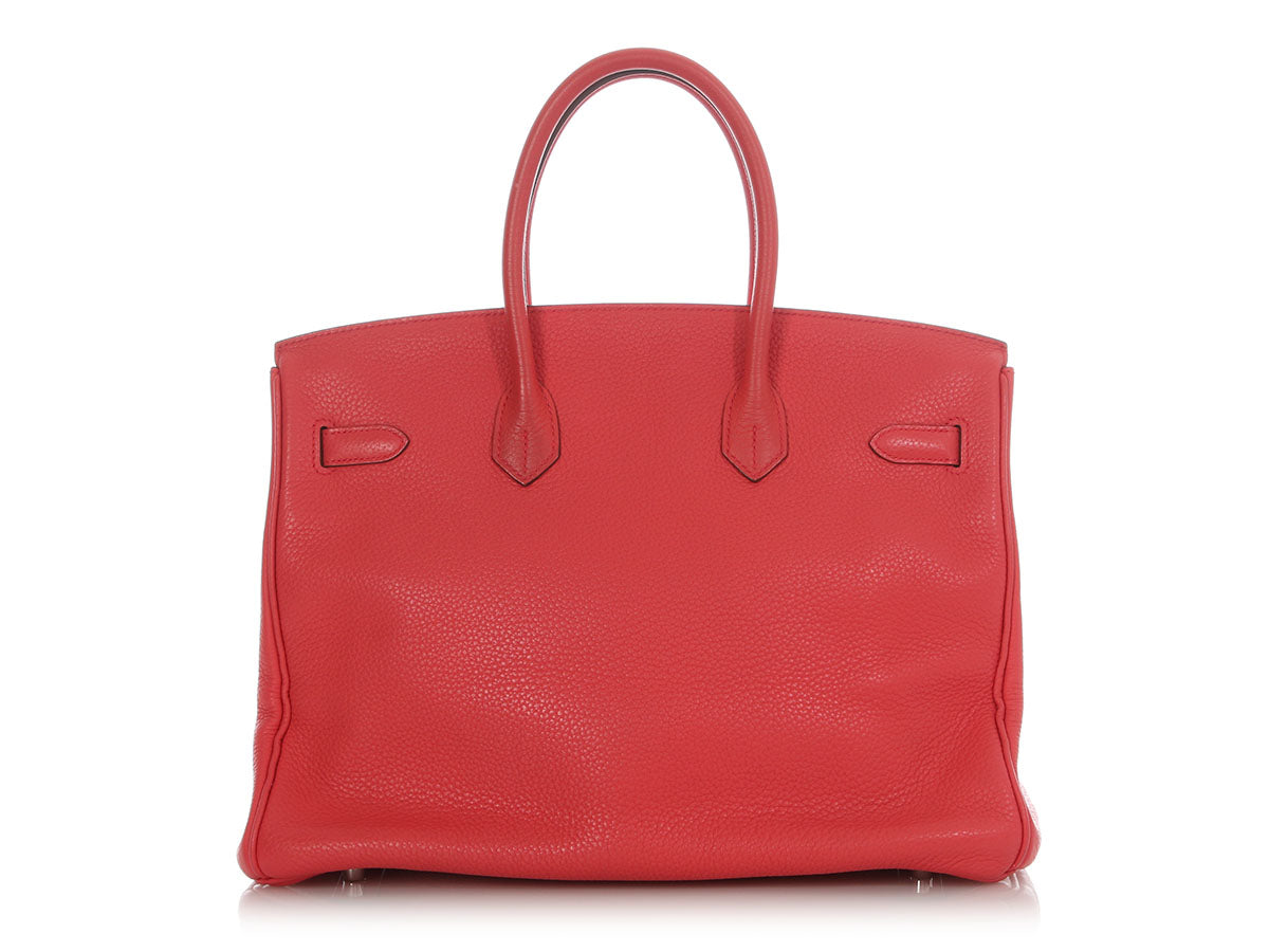 Hermès Rose Texas Togo Birkin 35 - Image 4