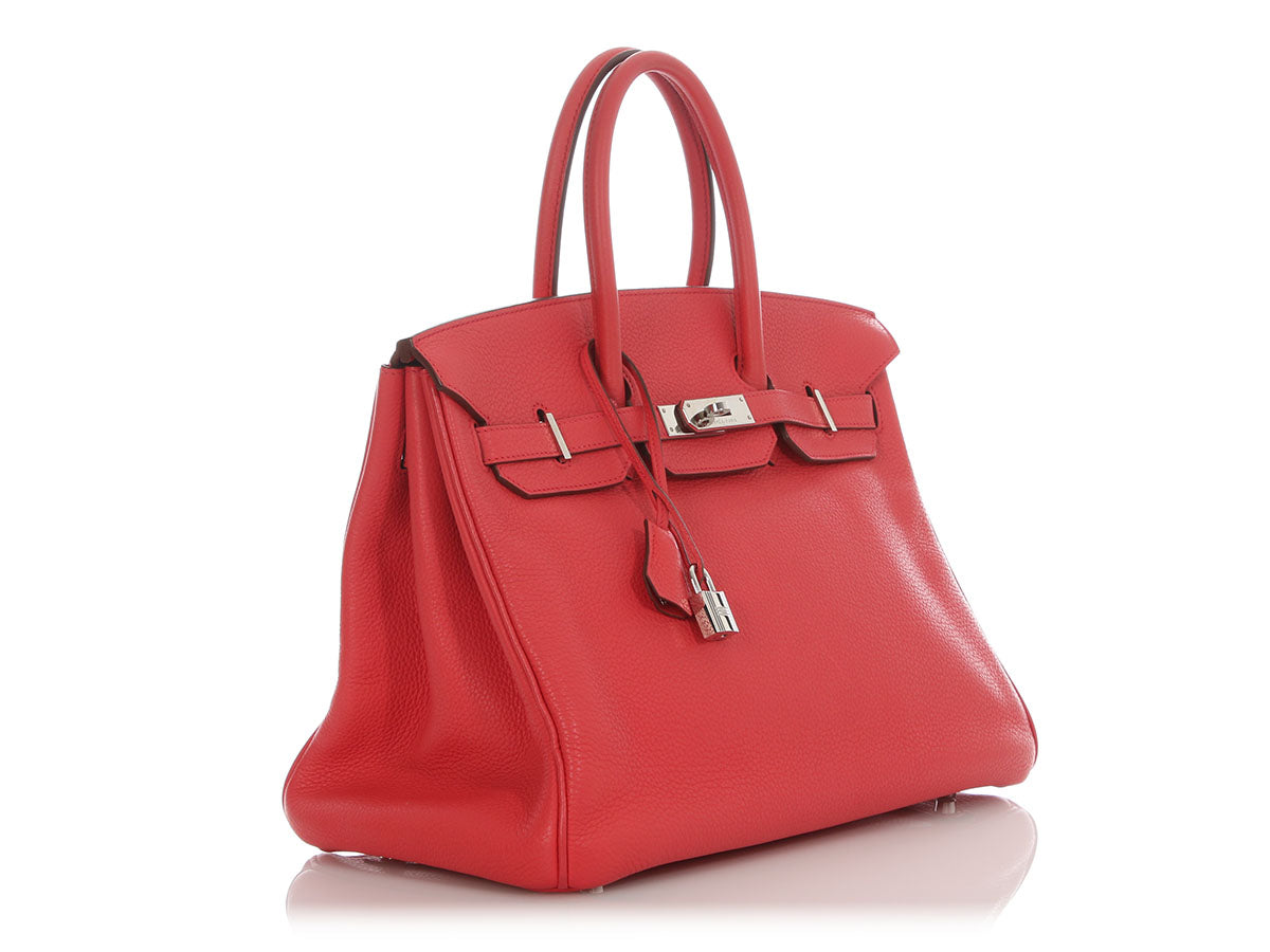 Hermès Rose Texas Togo Birkin 35 - Image 5