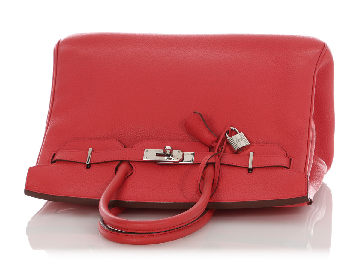 Hermès Rose Texas Togo Birkin 35 - Image 7
