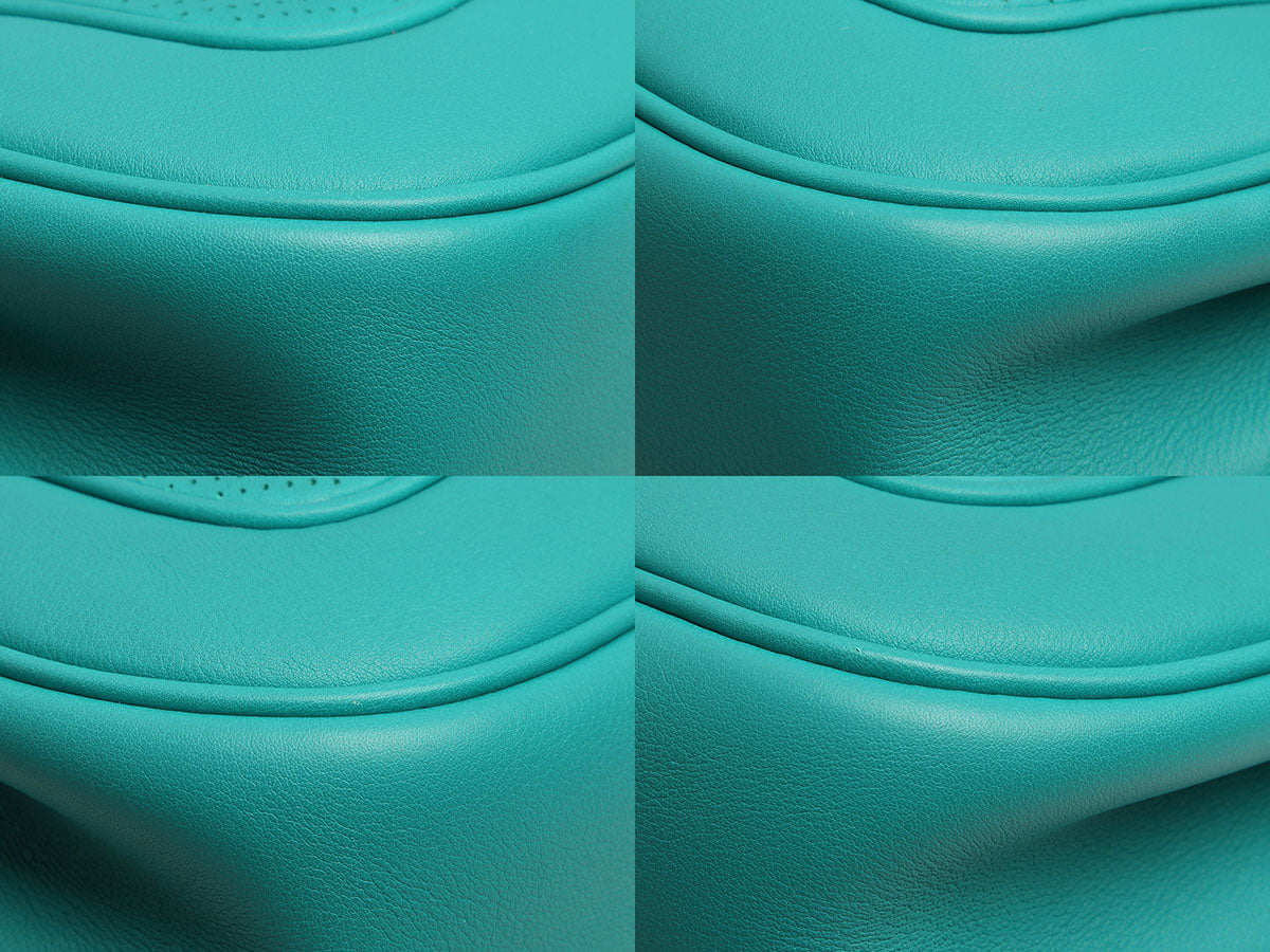 Hermès Mini Bleu Paon Swift Berline - Image 9