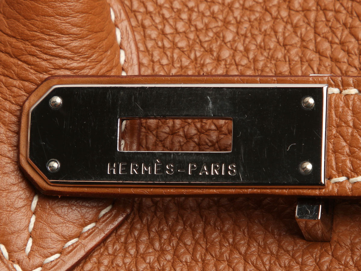 Hermès Gold Togo Birkin 35 - Image 8