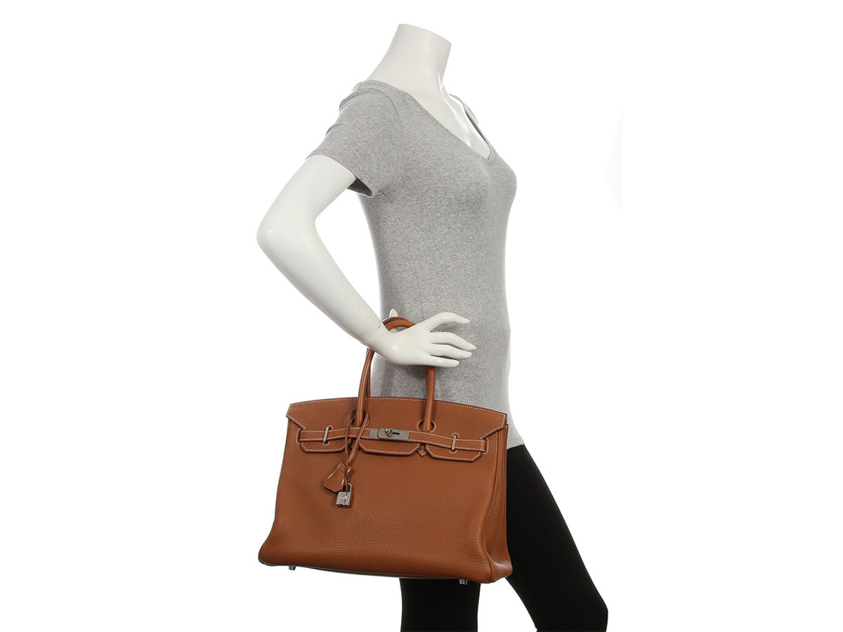 Hermès Gold Togo Birkin 35 - Image 11