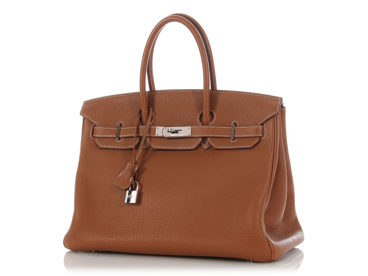 Hermès Gold Togo Birkin 35 - Image 2