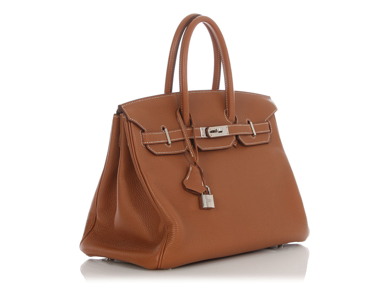 Hermès Gold Togo Birkin 35 - Image 5