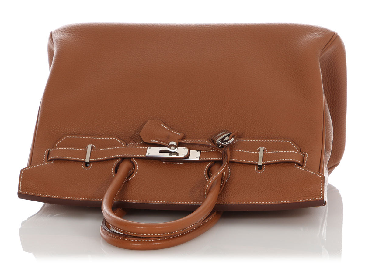 Hermès Gold Togo Birkin 35 - Image 7