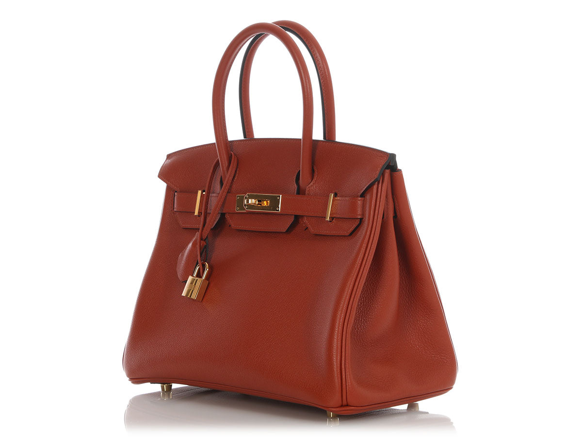 Hermès Cuivre Novillo Birkin 30 - Image 4