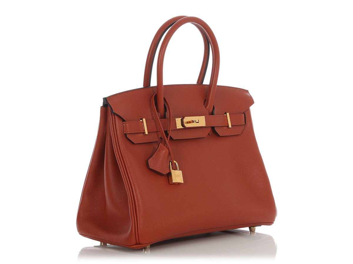 Hermès Cuivre Novillo Birkin 30 - Image 6