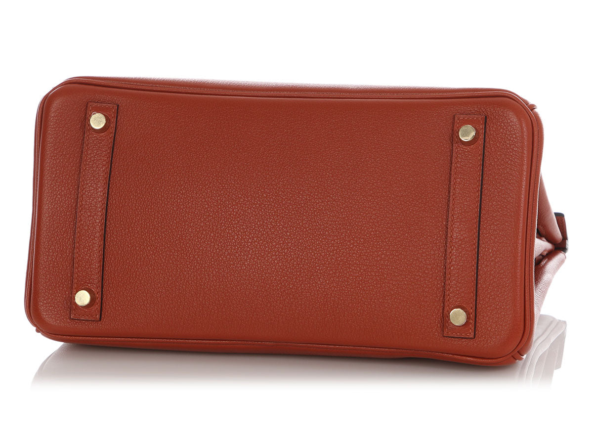 Hermès Cuivre Novillo Birkin 30 - Image 7