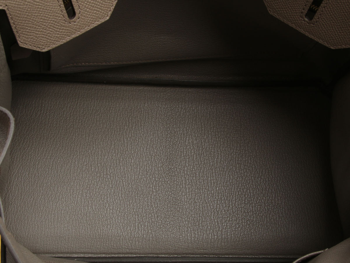 Hermès Etain Epsom Birkin 30 - Image 11