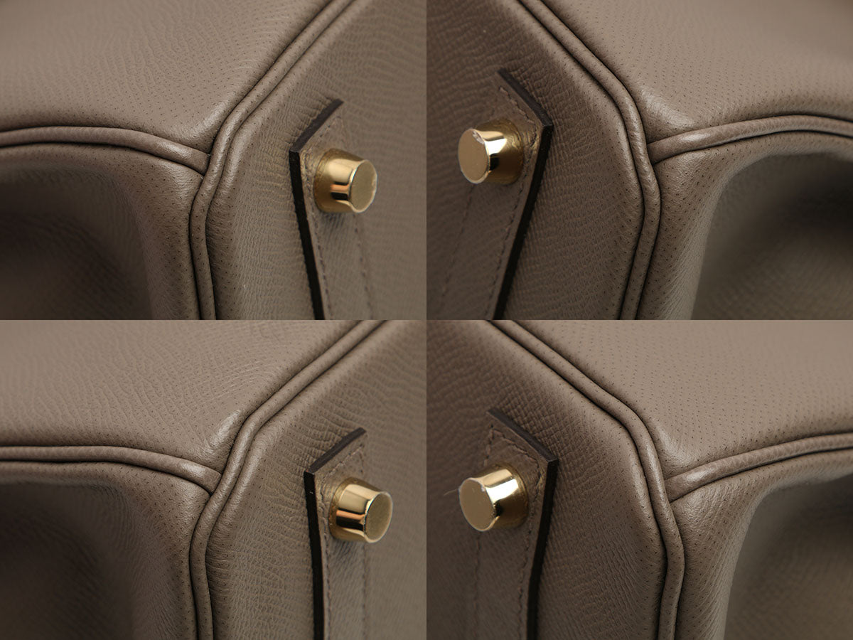 Hermès Etain Epsom Birkin 30 - Image 10
