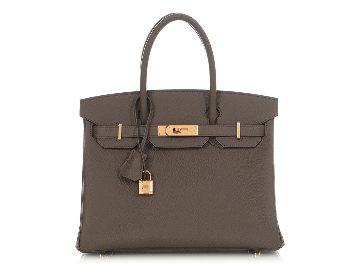 Hermès Etain Epsom Birkin 30 - Image 2