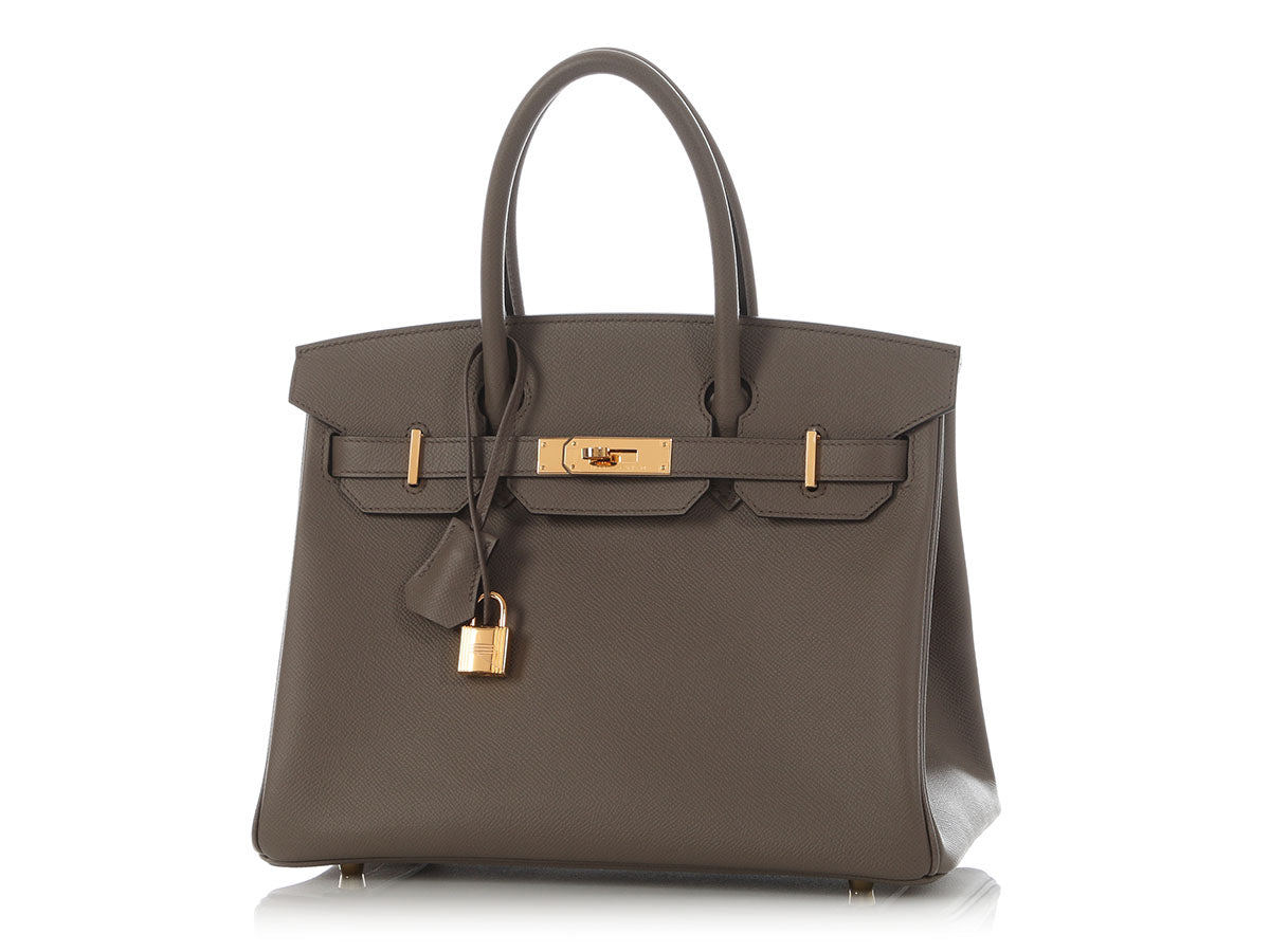 Hermès Etain Epsom Birkin 30 - Image 3