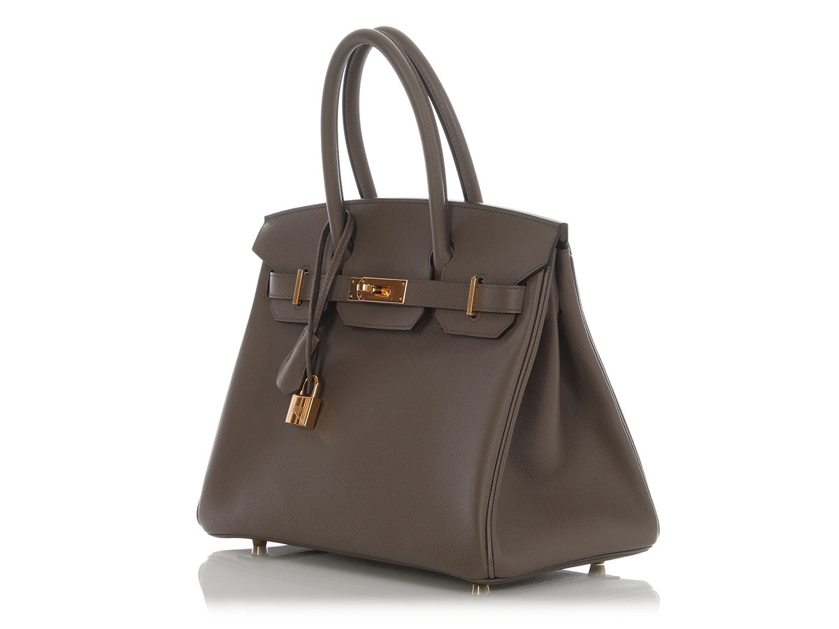Hermès Etain Epsom Birkin 30 - Image 4