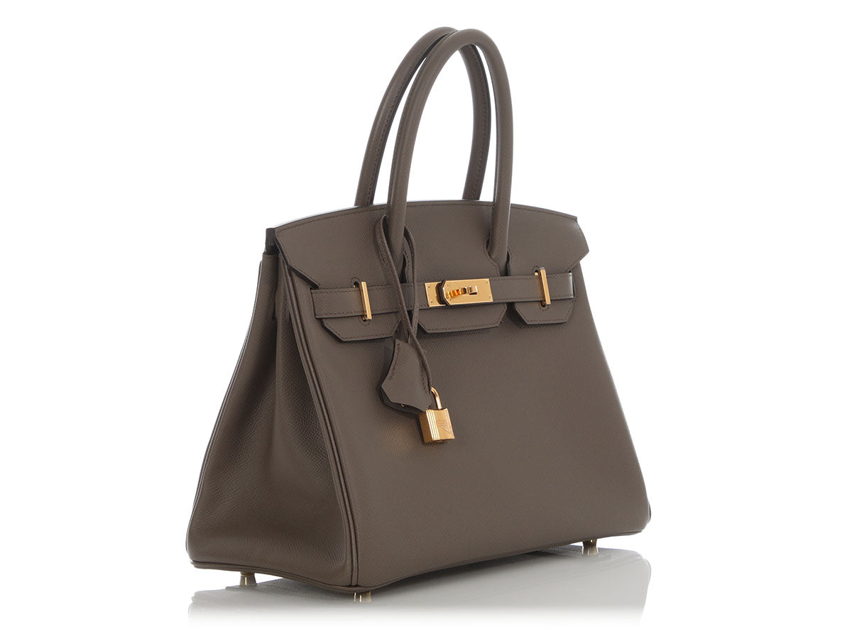 Hermès Etain Epsom Birkin 30 - Image 6