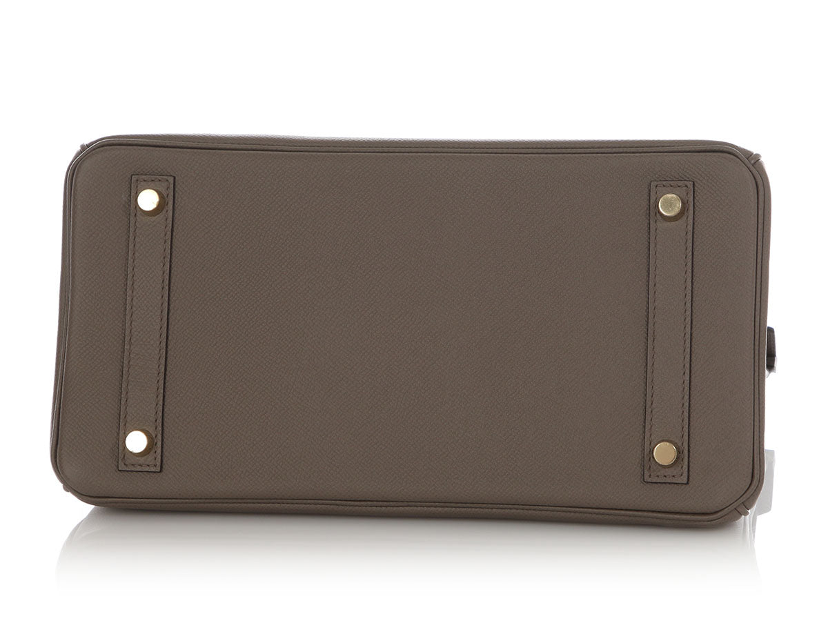 Hermès Etain Epsom Birkin 30 - Image 7