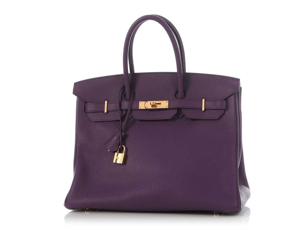 Hermès Ultraviolet Togo Birkin 35 - Image 2