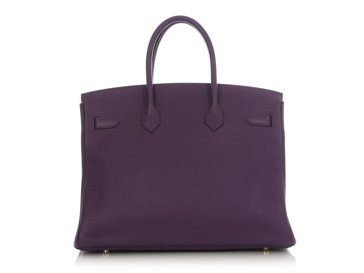 Hermès Ultraviolet Togo Birkin 35 - Image 4