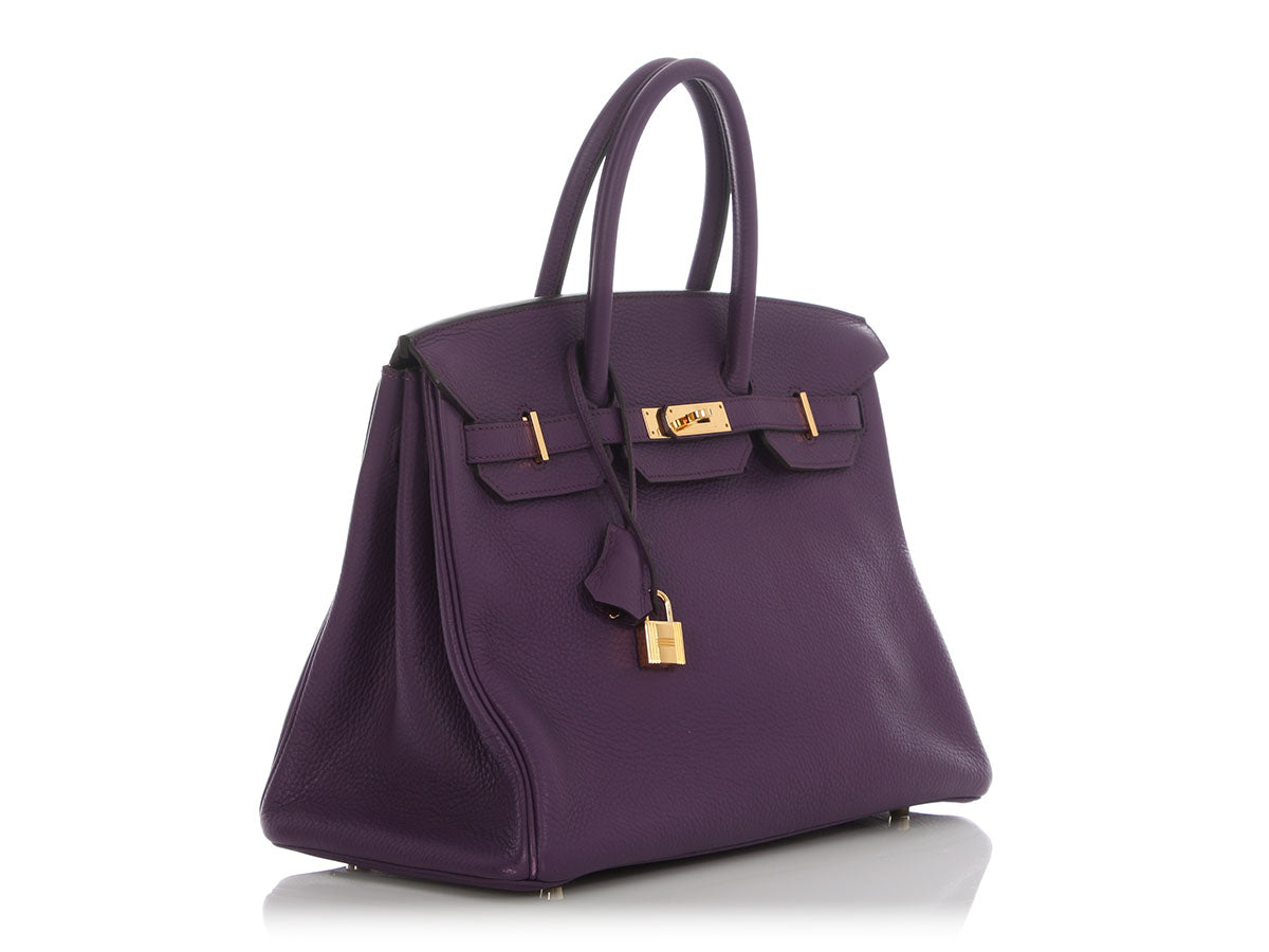 Hermès Ultraviolet Togo Birkin 35 - Image 5