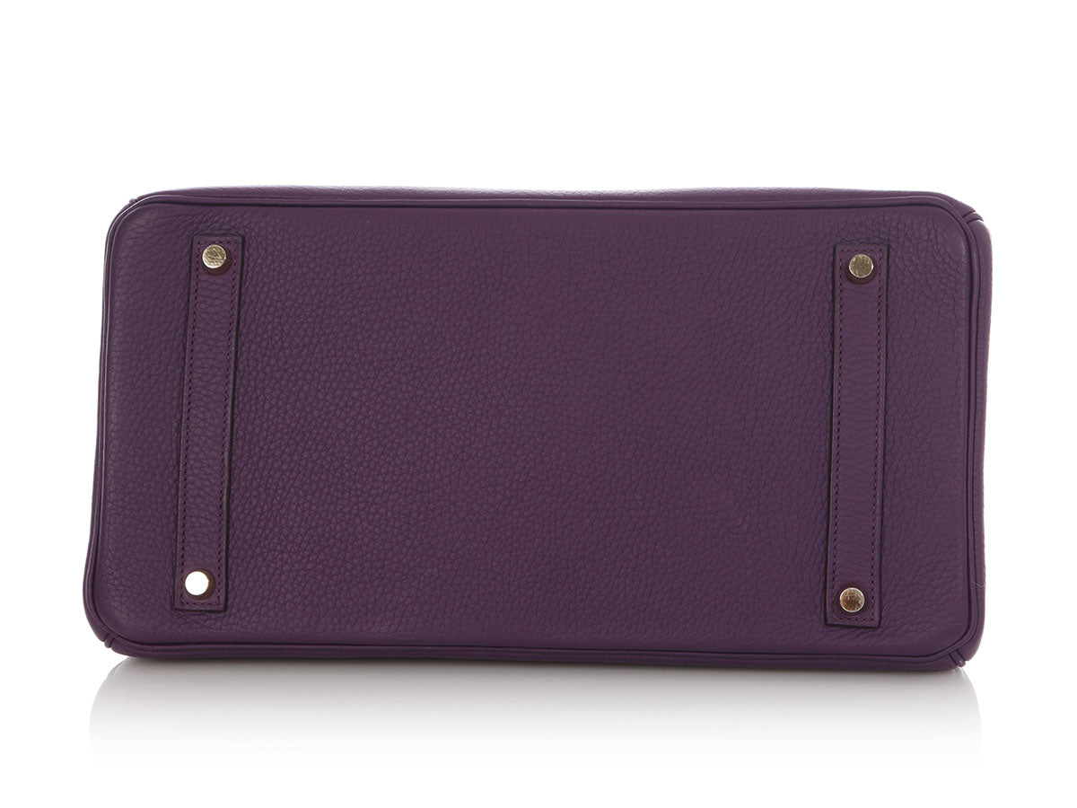 Hermès Ultraviolet Togo Birkin 35 - Image 6