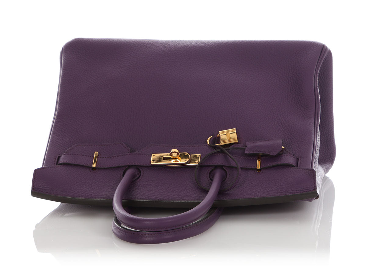 Hermès Ultraviolet Togo Birkin 35 - Image 7