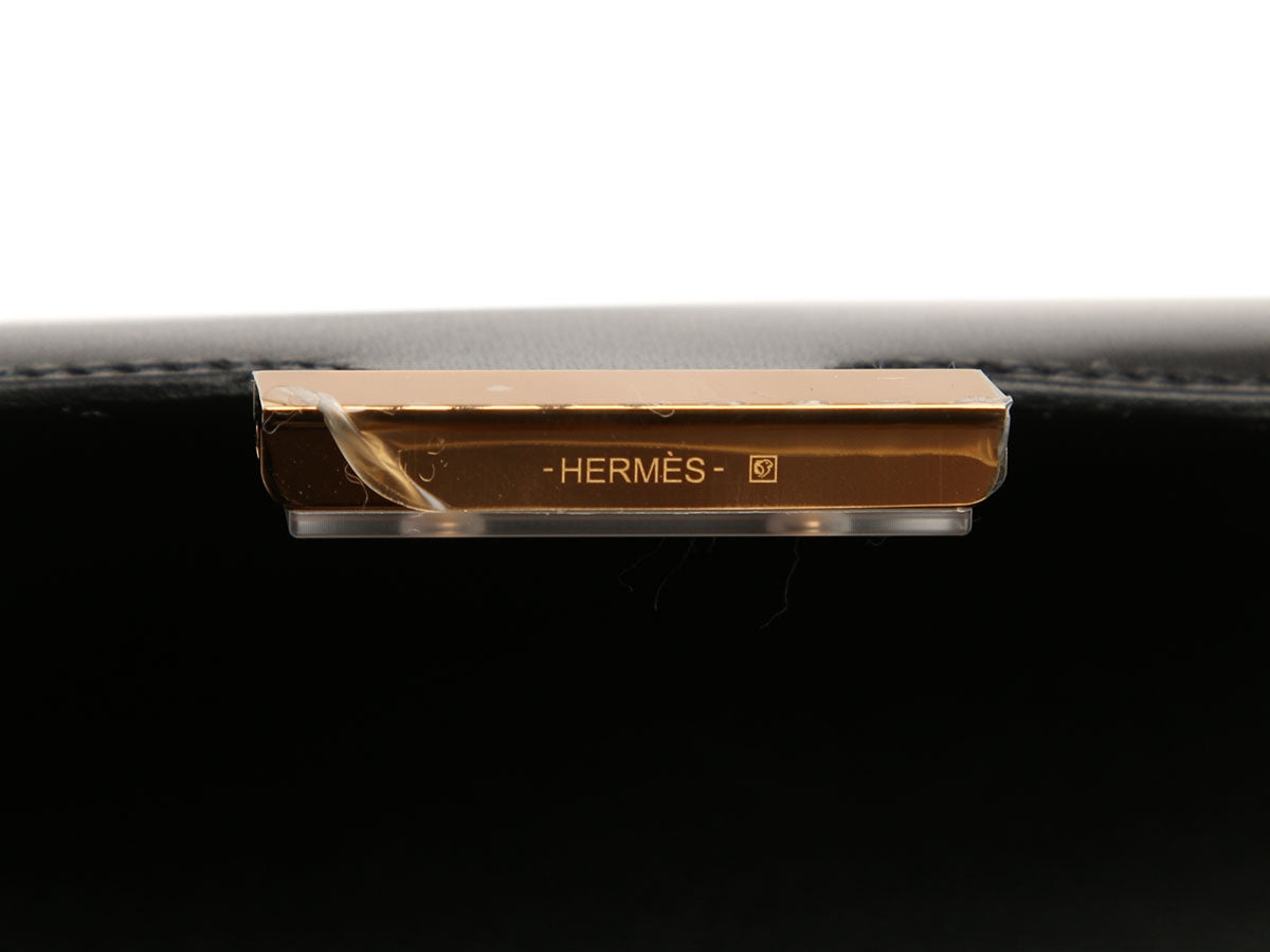 Hermès Black Box Calfskin Constance Mirror 18 - Image 9
