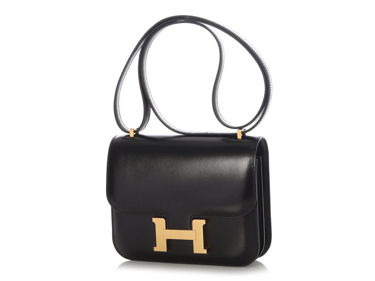 Hermès Black Box Calfskin Constance Mirror 18 - Image 2
