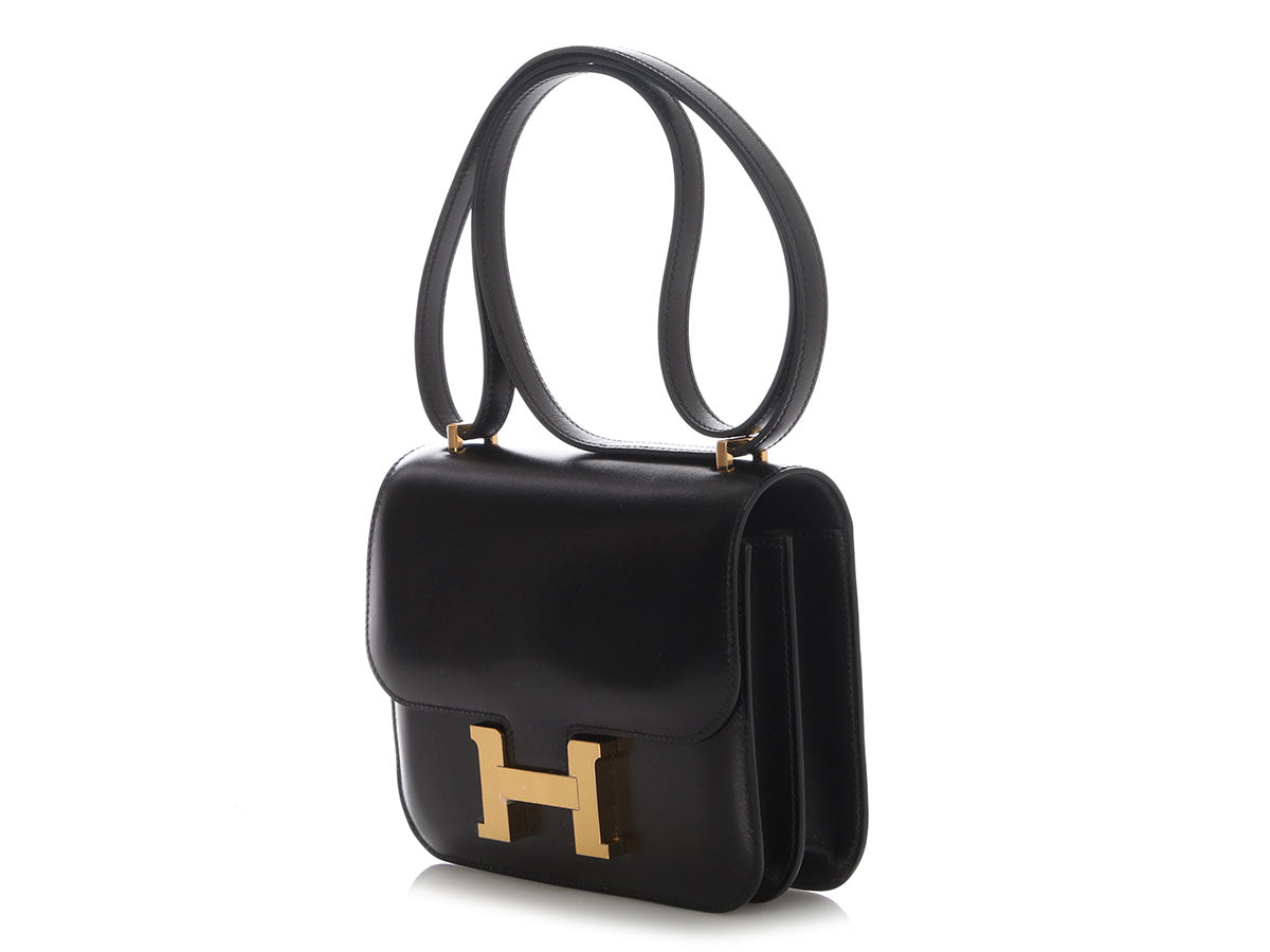 Hermès Black Box Calfskin Constance Mirror 18 - Image 3