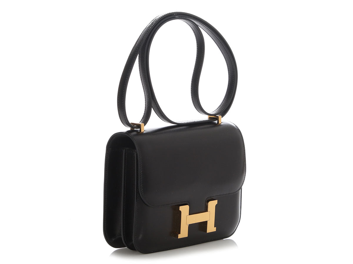 Hermès Black Box Calfskin Constance Mirror 18 - Image 5