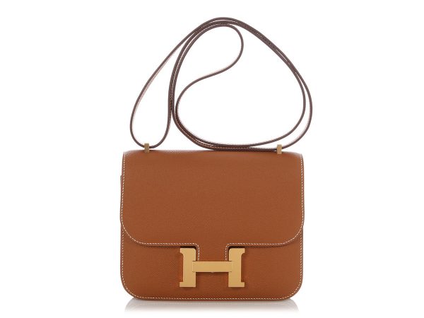 Hermès Gold Epsom Constance 18