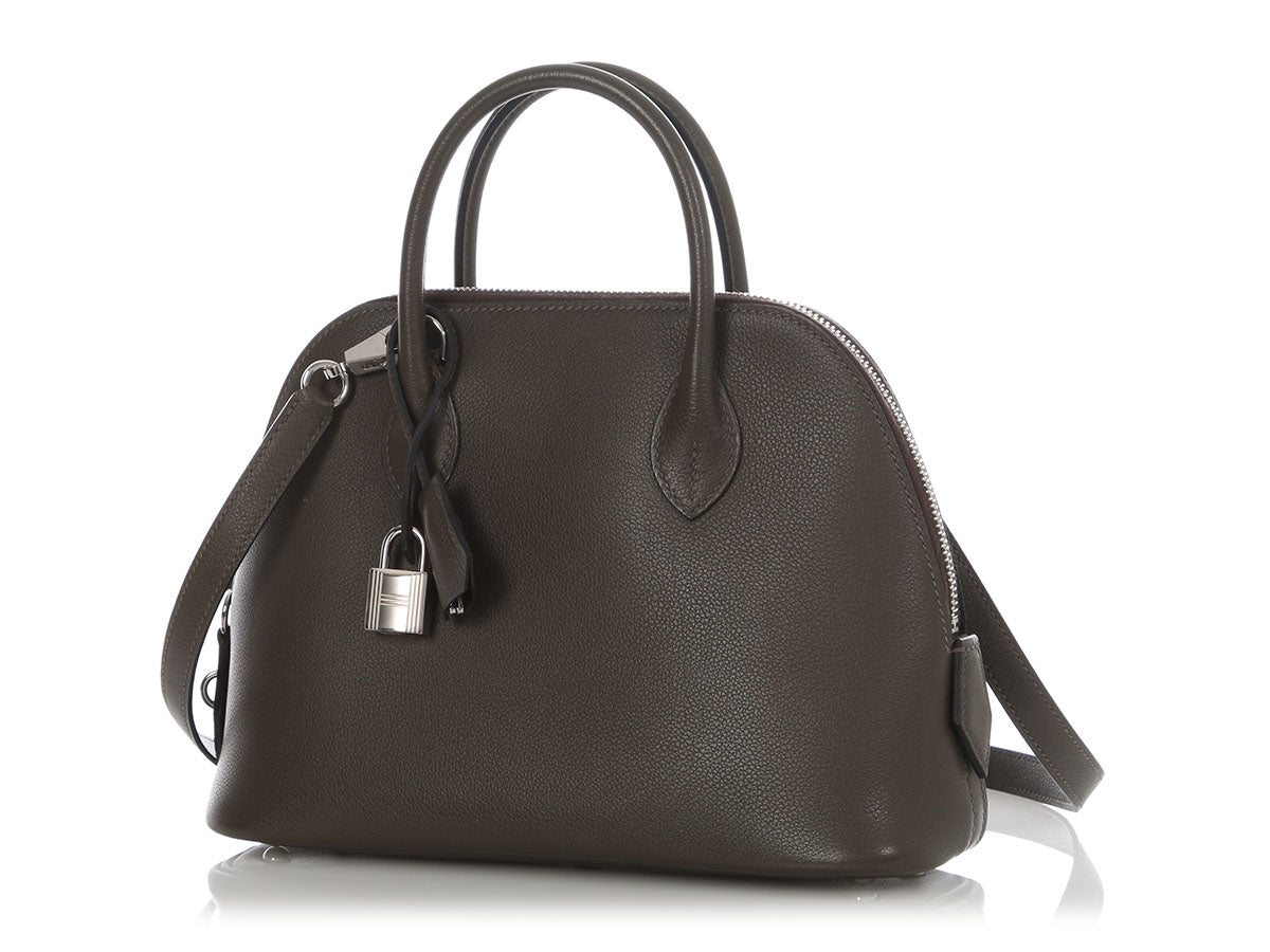 Hermès Vert de Gris Evercolor Bolide 1923 25 - Image 2