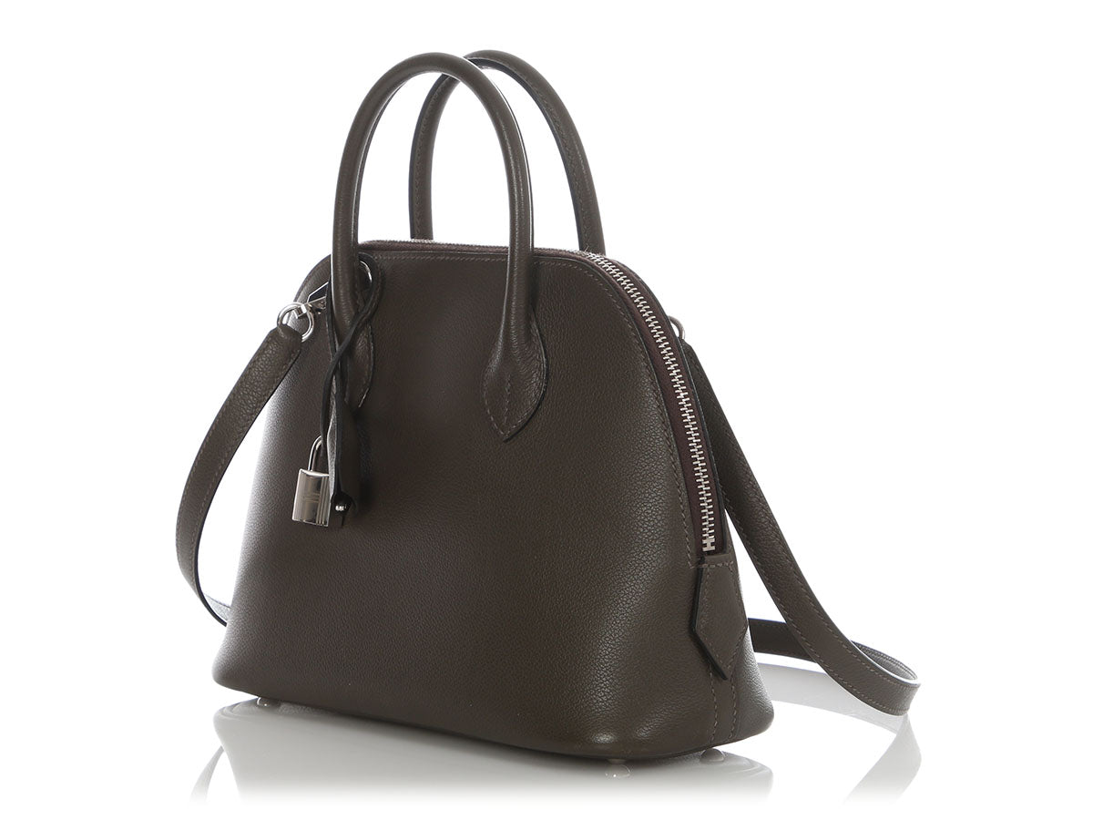 Hermès Vert de Gris Evercolor Bolide 1923 25 - Image 3