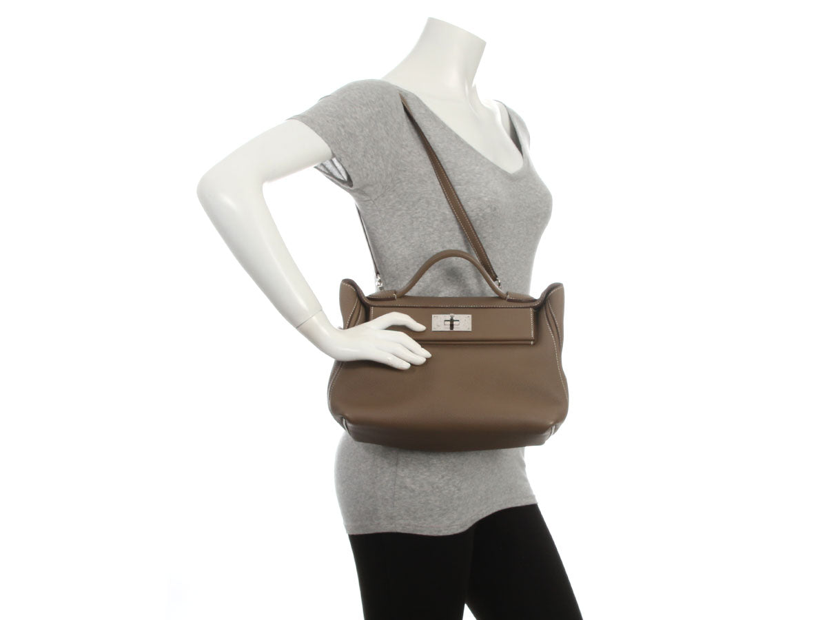 Hermès Etoupe Togo and Swift 24/24 29 - Image 12