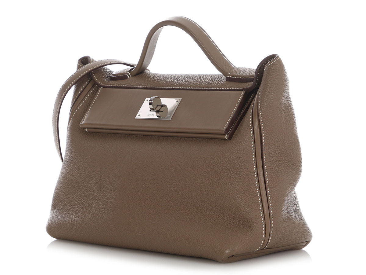 Hermès Etoupe Togo and Swift 24/24 29 - Image 4