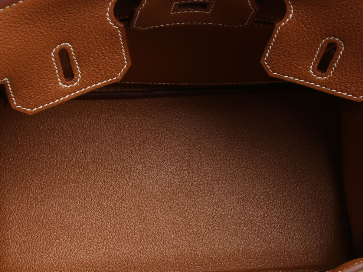 Hermès Gold Togo Birkin 25 - Image 11