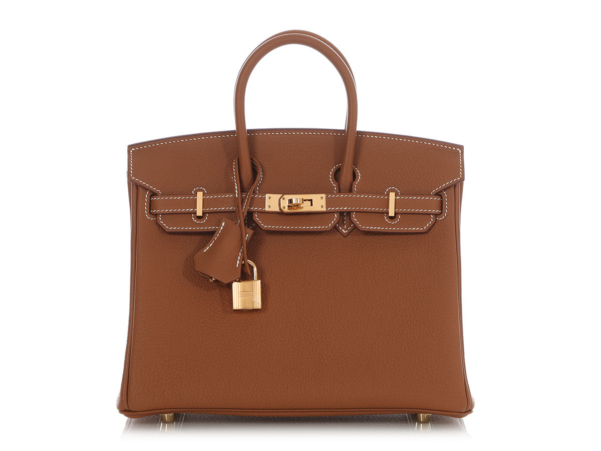 Hermès Gold Togo Birkin 25 - Image 2